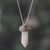 Rainbow moonstone pendant necklace, 'Ethereal Energy' - Artisan-Made Natural Rainbow Moonstone Pendant Necklace (image 2c) thumbail