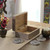 Mango wood box, 'Scallop Secrets' (medium) - Scallop-Patternerd Hand-Carved Medium-Sized Mango Wood Box