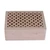 Mango wood box, 'Lattice Secrets' (large) - Trellis-Patterned Large-Sized Mango Wood Box Carved in India