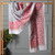 Cotton sarong, 'Enchanting Geometry' - Geometric Vine-Patterned Hand-Block Printed Cotton Sarong