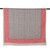 Cotton sarong, 'Enchanting Geometry' - Geometric Vine-Patterned Hand-Block Printed Cotton Sarong