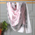 Cotton sarong, 'Deep Rose Dame' - Spring-Themed Hand-Block Printed Deep Rose Cotton Sarong