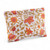 Cotton cosmetic bag, 'Primaveral Splendor' - Spring-Inspired Block-Printed Zippered Cotton Cosmetic Bag