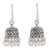 Cultured pearl chandelier earrings, 'Pearly Epoch' - Traditional Natural Cream Cultured Pearl Chandelier Earrings thumbail