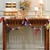 Wool felt garland, 'Snowflake Celebration' - Multicolor Palette Snowflake Wool Felt Garland Made in India (image 2) thumbail