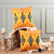 Cotton cushion covers, 'Sunlight Bliss' (pair) - 2 Geometric Cotton Cushion Covers with Tufted Embroidery (image 2) thumbail