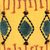 Cotton cushion covers, 'Sunlight Bliss' (pair) - 2 Geometric Cotton Cushion Covers with Tufted Embroidery (image 2c) thumbail