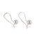 Sterling silver drop earrings, 'Globe Duo' - Avant-Garde High-Polished Sterling Silver Drop Earrings (image 2d) thumbail