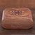 Wood jewelry box, 'Kashmiri Delight' - Floral Carved Wood Jewelry Box (image 2b) thumbail