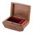 Wood jewelry box, 'Kashmiri Delight' - Floral Carved Wood Jewelry Box (image 2e) thumbail
