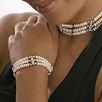 Featured review for Cultured pearl wristband bracelet, Jewels of India