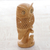 Wood statuette, 'Latticework Owls - Hand Crafted Wood India Jali Sculpture (image 2b) thumbail