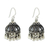 Sterling silver chandelier earrings, 'Silver Bells' - Fair Trade Jewelry Sterling Silver Chandelier Earrings