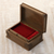 Walnut jewelry box, 'Eden Tree' - Floral Wood jewellery Box (image 2c) thumbail