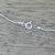 Halskette mit Perlenanhänger - Perle auf Sterling Silber Halskette Brautschmuck