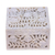 Soapstone jewelry box, 'Poppies' - Jali Carving Soapstone Jewelry Box (image 2c) thumbail