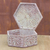 Soapstone jewelry box, 'Wings' - Hand Carved Soapstone Jewelry Box (image 2b) thumbail