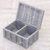 Soapstone jewelry box, 'Nautilus' - Fair Trade Jali Soapstone Jewelry Box