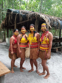 Comunidad indígena pataxó