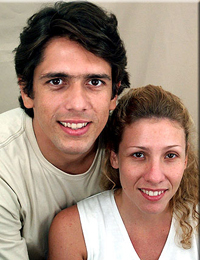 Renata Nono and Lucio Tapajos