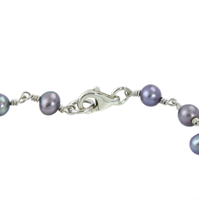 Collar de perlas - Collar de perlas hecho a mano