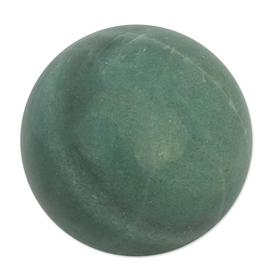 bola de cuarzo - Escultura de piedras preciosas de cuarzo