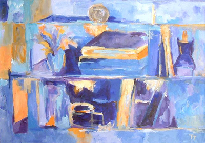 'Blue' (2005) - Brazilian Abstract Art