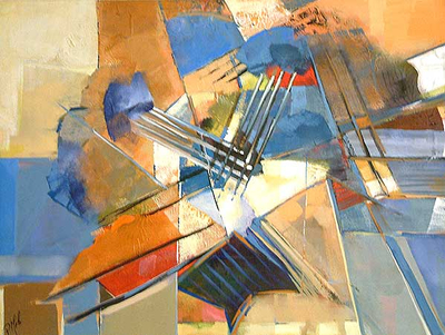 'Graphic Digressions I' - Abstract Art from Brazil