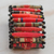 Recycled paper bracelet, 'The News is Hot' - Recycled Paper Stretch Bracelet (image 2e) thumbail