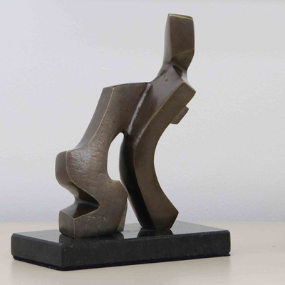 Bronze sculpture, 'Comfort II' - Bronze sculpture