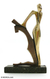 Bronze sculpture, 'Caresses' - Bronze sculpture