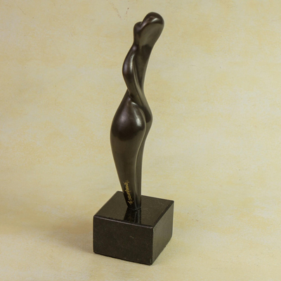 Bronze sculpture, 'Slender' - Bronze sculpture