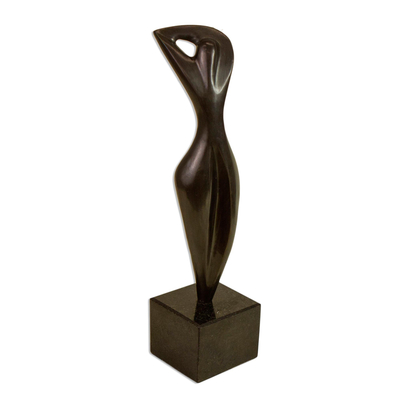 Bronze sculpture, 'Awakening I' - Original Signed Sculpture Brazil Fine Art