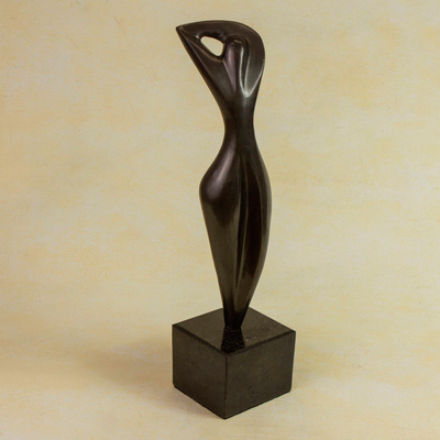 Bronze sculpture, 'Awakening I' - Original Signed Sculpture Brazil Fine Art