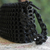 Soda pop-top wristlet bag, 'Ebony Hope and Change' - Artisan Crafted Recycled Aluminum Wristlet  (image 2d) thumbail