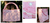 Handbag, 'Pink Candy Stripe' - Handbag