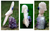 Rose quartz and amethyst statuette, 'Pink Cockatoo' - Carved Rose Quartz and Amethyst Stone Bird Sculpture (image 2) thumbail