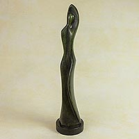 Bronze sculpture, 'Elegance' - Bronze sculpture