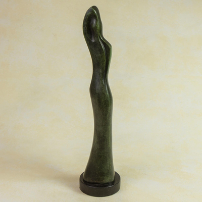 Bronze sculpture, 'Elegance' - Bronze sculpture