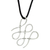 Double tie necklace, 'Spirit of Learning' - Double tie necklace