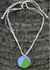 Ceramic long necklace, 'Christ the Redeemer' - Ceramic long necklace