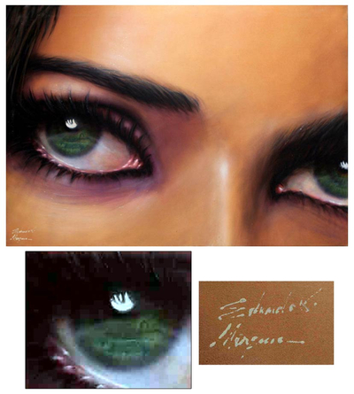 How to Paint an eye in acrylic paint « Painting Tips :: WonderHowTo