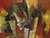 'Dance of Colors' (2007) - Acrylic Abstract Painting thumbail