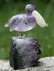 Amethyst statuette, 'Purple Pelican' - Brazilian Hand Crafted Pelican Bird Amethyst Statuette thumbail