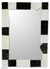 Art glass mirror, 'Puzzles' - Art glass mirror