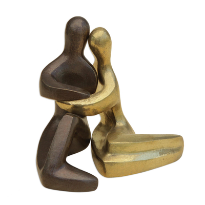 Modern Bronze Sculpture from Brazil (Pair)