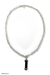 Herren-Turmalin-Halskette - Herren-Halskette aus Sterlingsilber und Turmalin