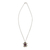 Amethyst pendant necklace, 'Time for You' - Amethyst pendant necklace