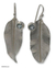 Aquamarine dangle earrings, 'Eternal Leaf' - Aquamarine dangle earrings