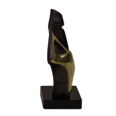 Bronze sculpture, 'Warrior' - Bronze sculpture